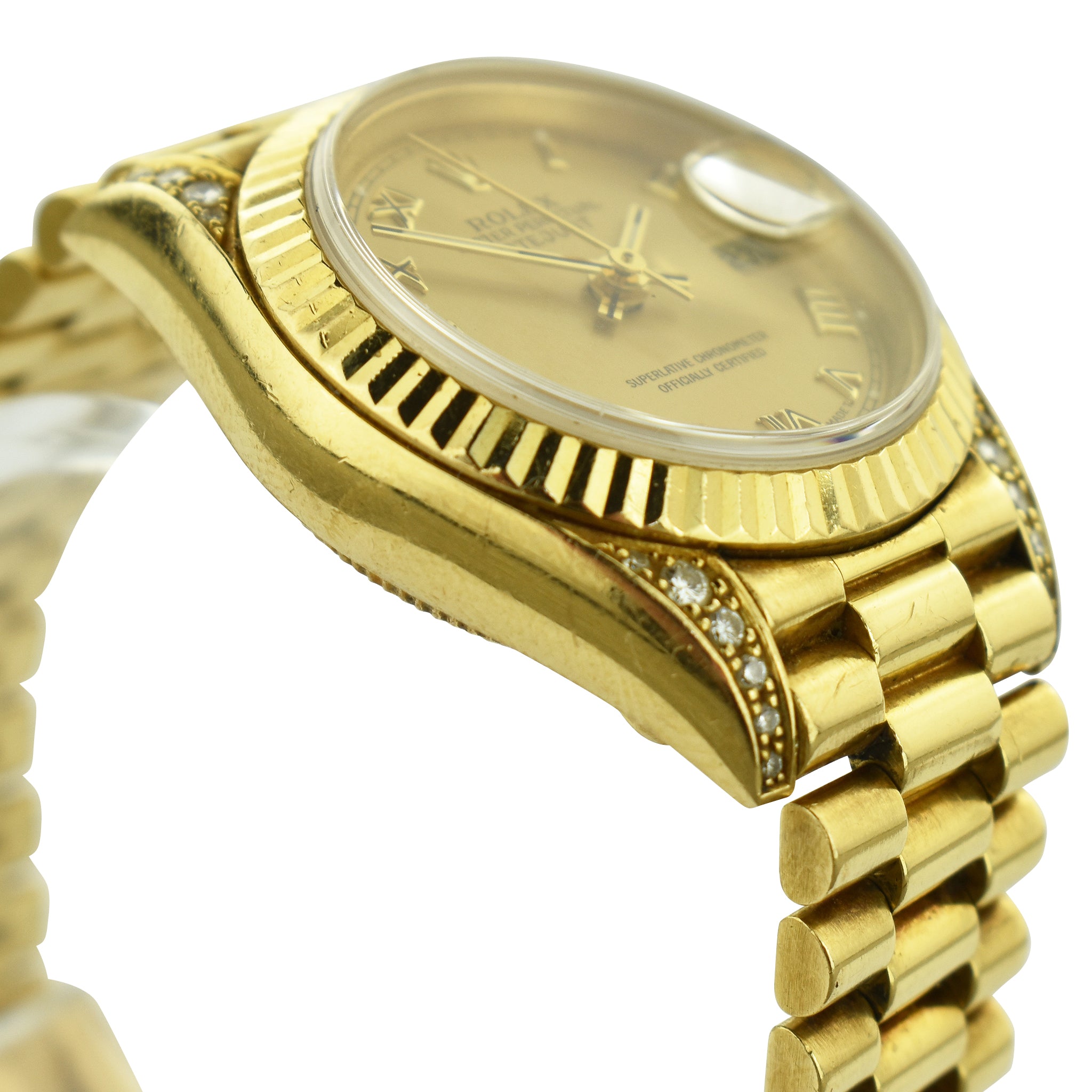 Rolex Oyster Perpetual Datejust Diamond-Set Ladies 69238