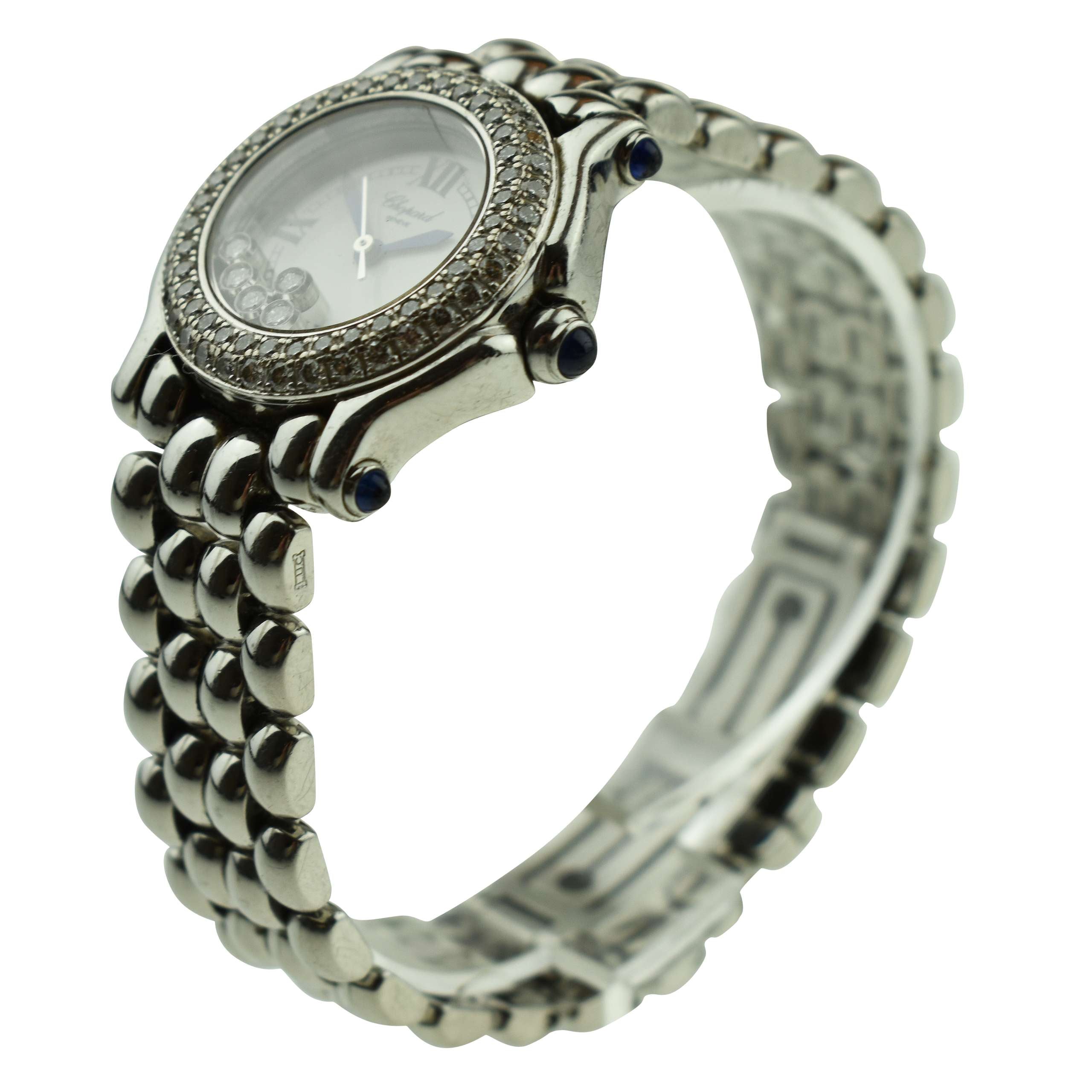 Chopard Happy Sport Ladies Diamond Watch 27/8294/23