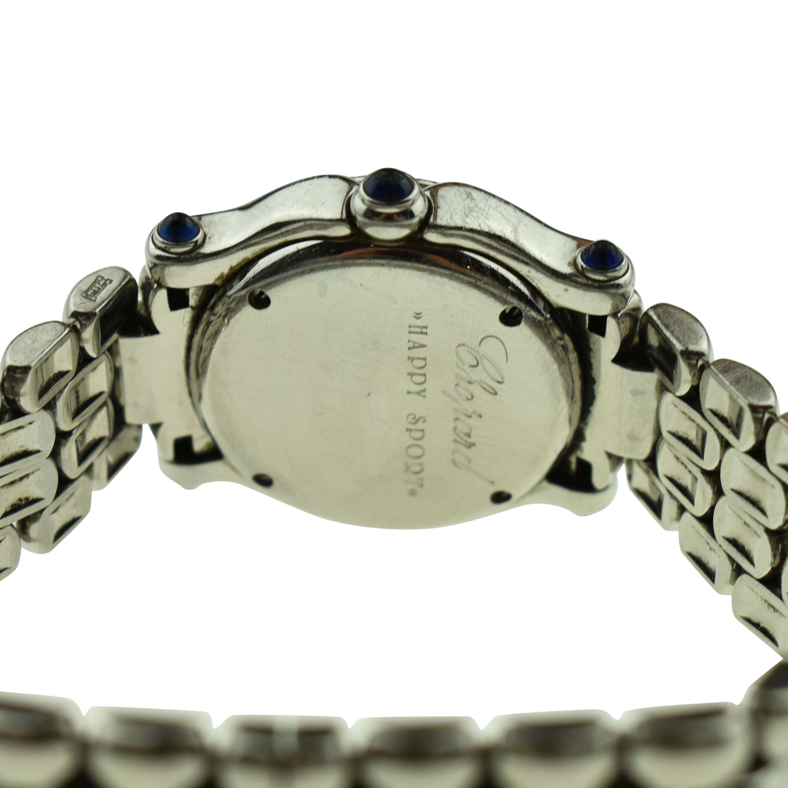 Chopard Happy Sport Ladies Diamond Watch 27/8294/23