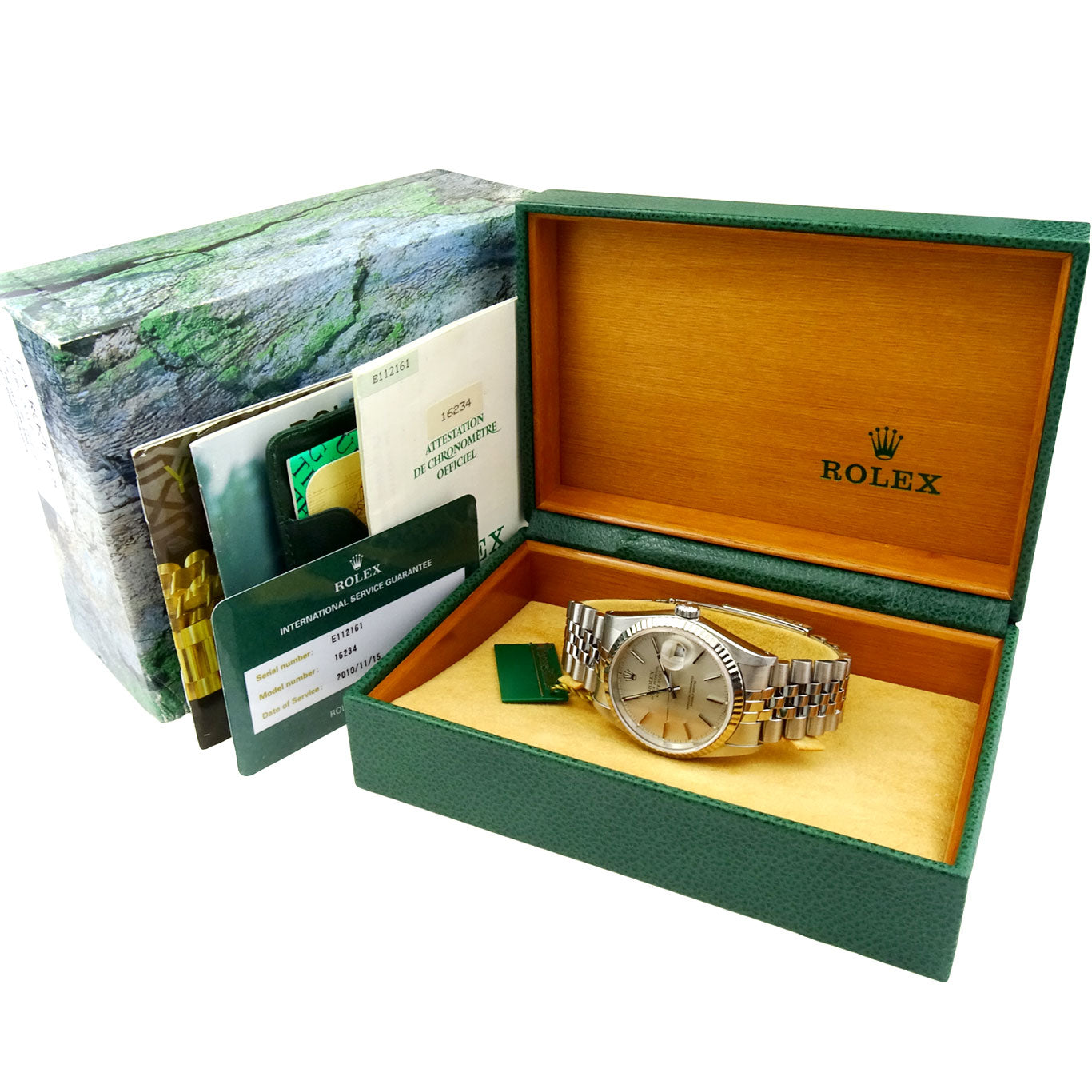Rolex Datejust Steel & White Gold 16234