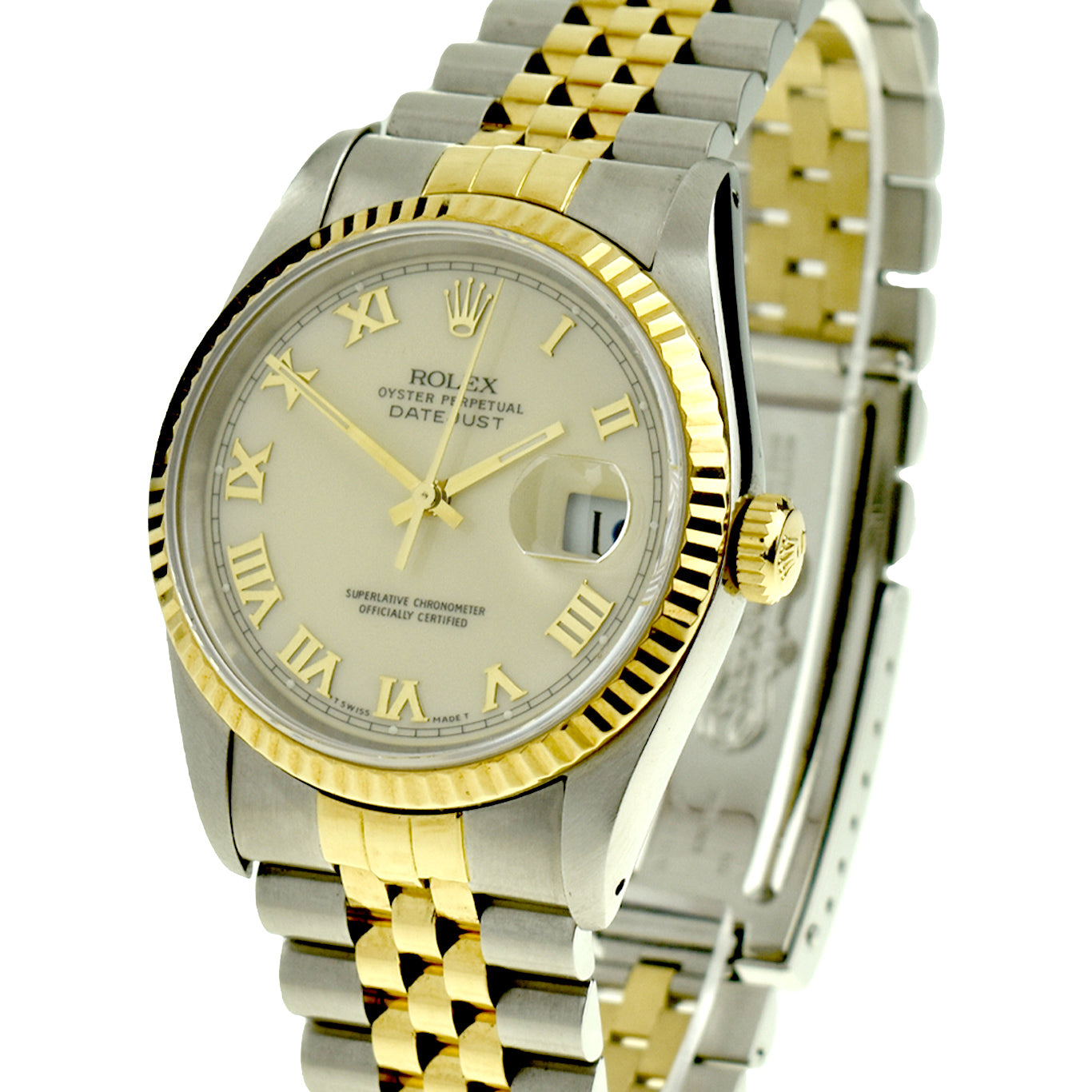 Rolex Datejust Stainless Stainless Steel & Gold 16233