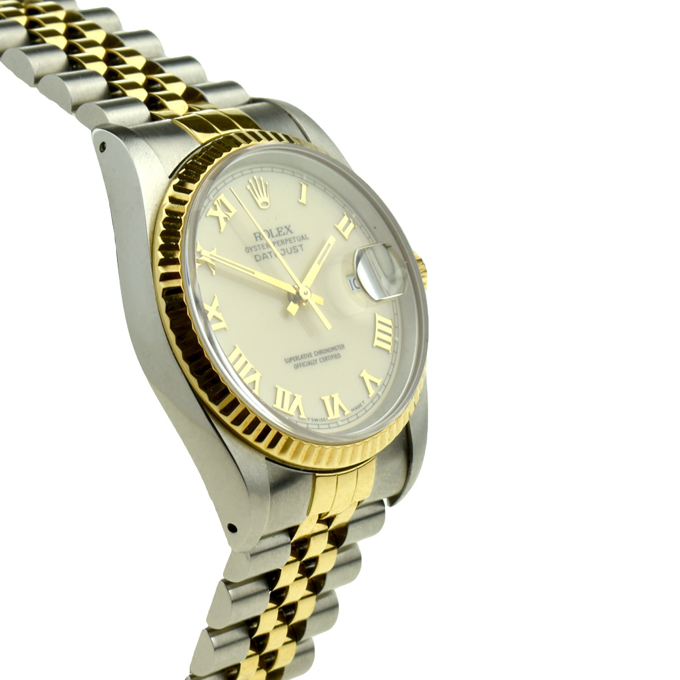 Rolex Datejust Stainless Stainless Steel & Gold 16233