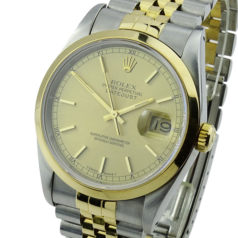 Rolex Datejust Oyster Perpetual Steel & Gold 16203