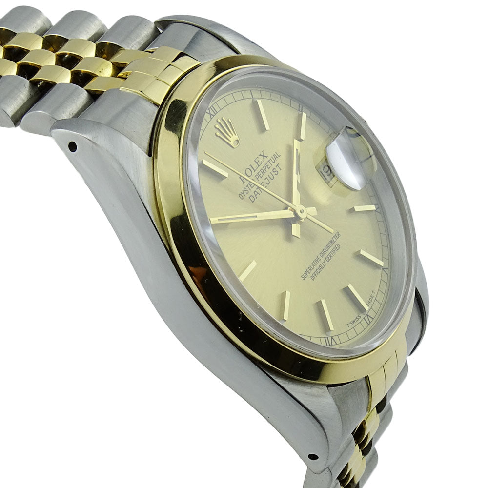 Rolex Datejust Oyster Perpetual Steel & Gold 16203