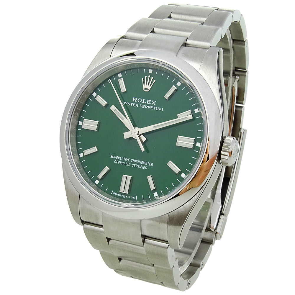 Rolex Oyster Perpetual 36 NEW Green Dial 126000