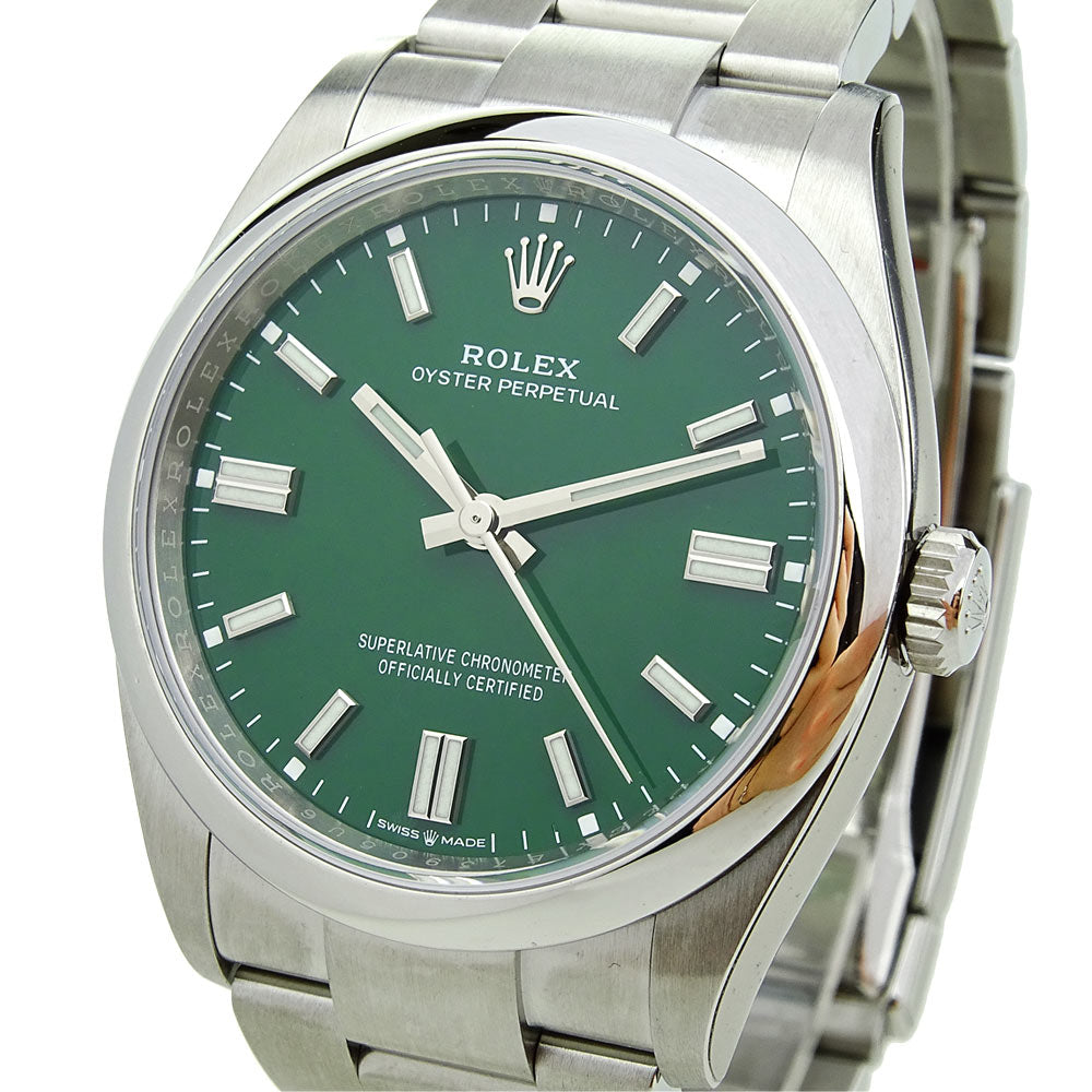 Rolex Oyster Perpetual 36 NEW Green Dial 126000