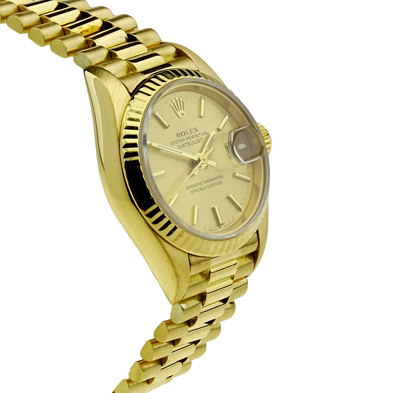Rolex Lady Datejust Oyster Perpetual 18k Gold 69178