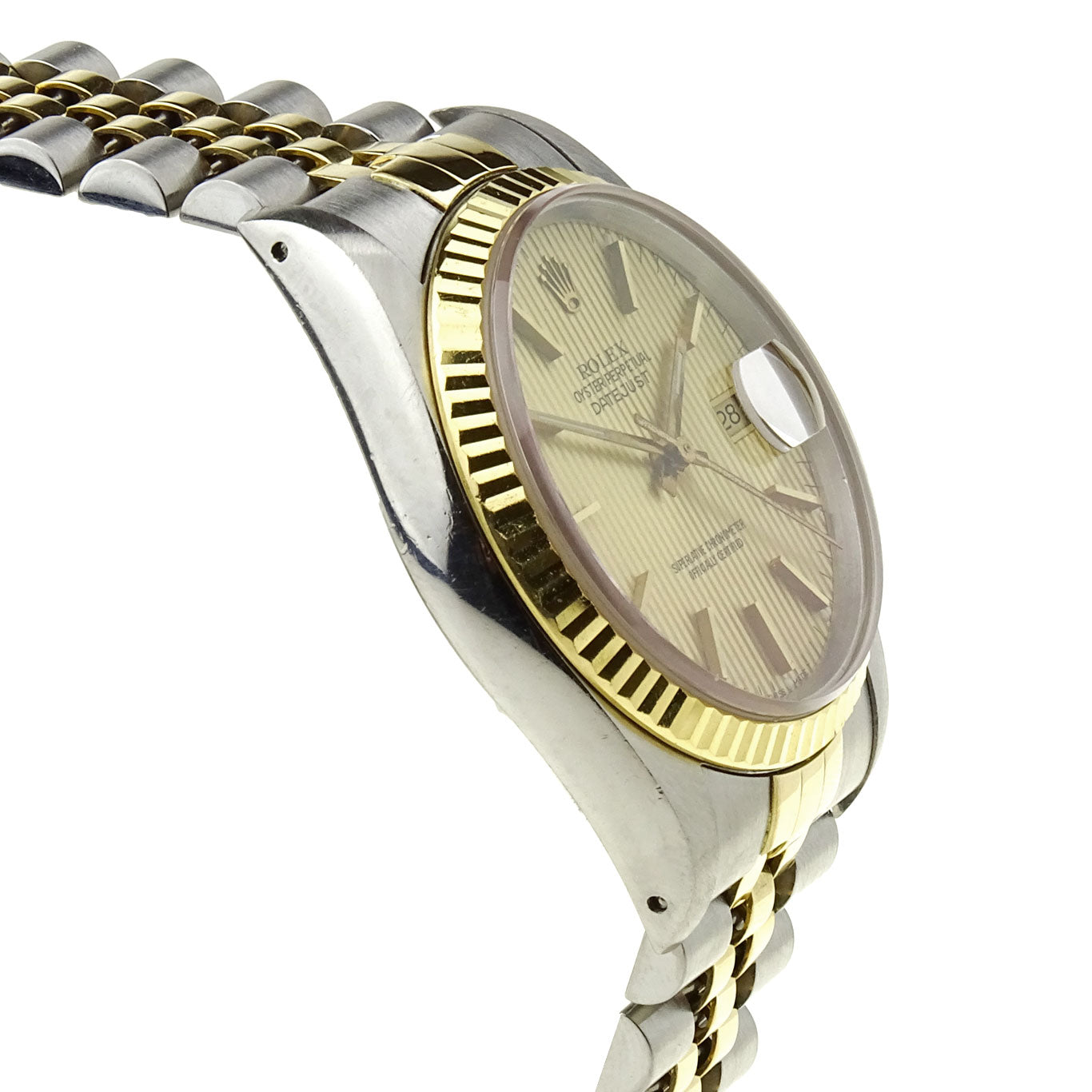 Rolex Datejust Oyster Perpetual Steel and Gold 16233