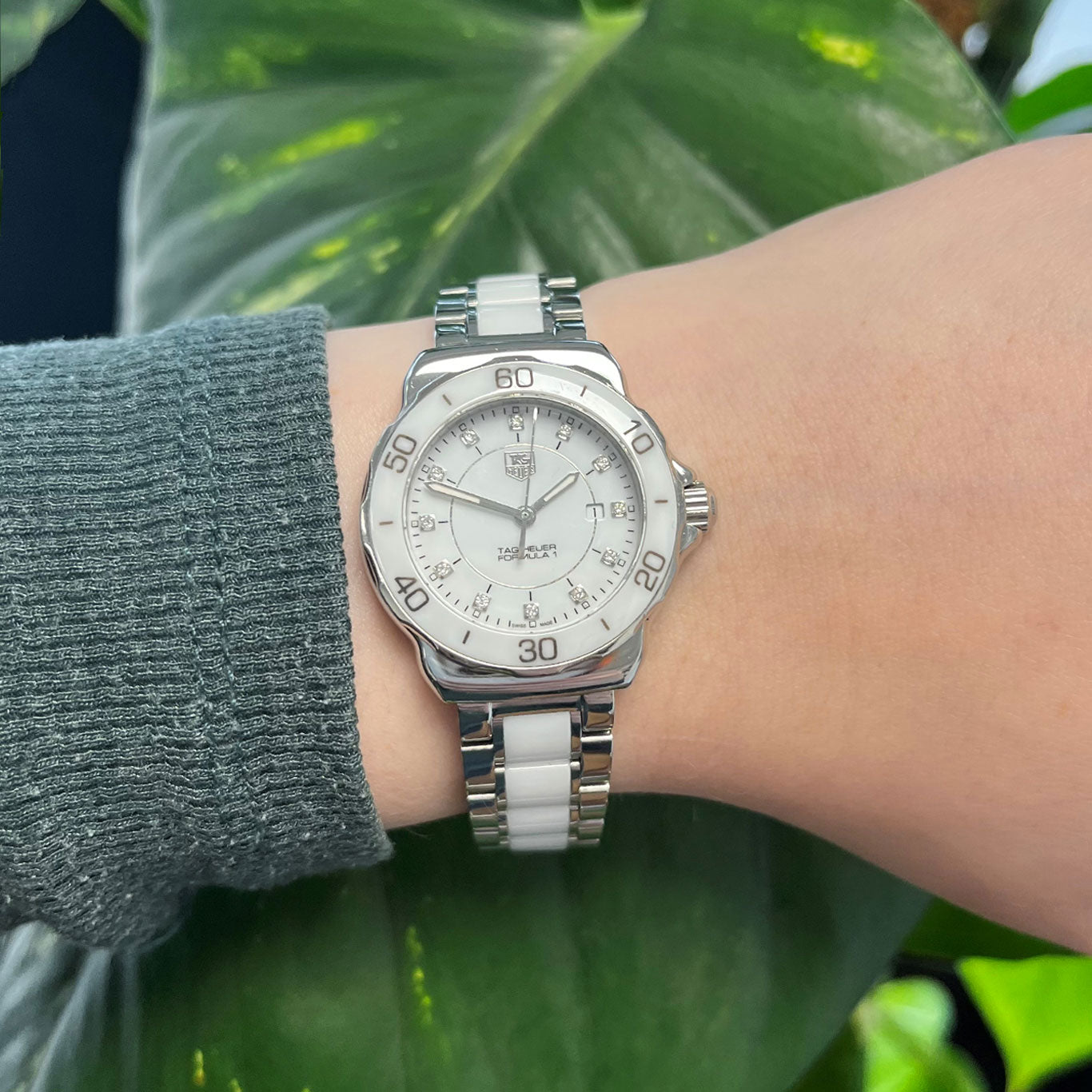 Tag Heuer Lady F1 Diamond Set Quartz WAH1315