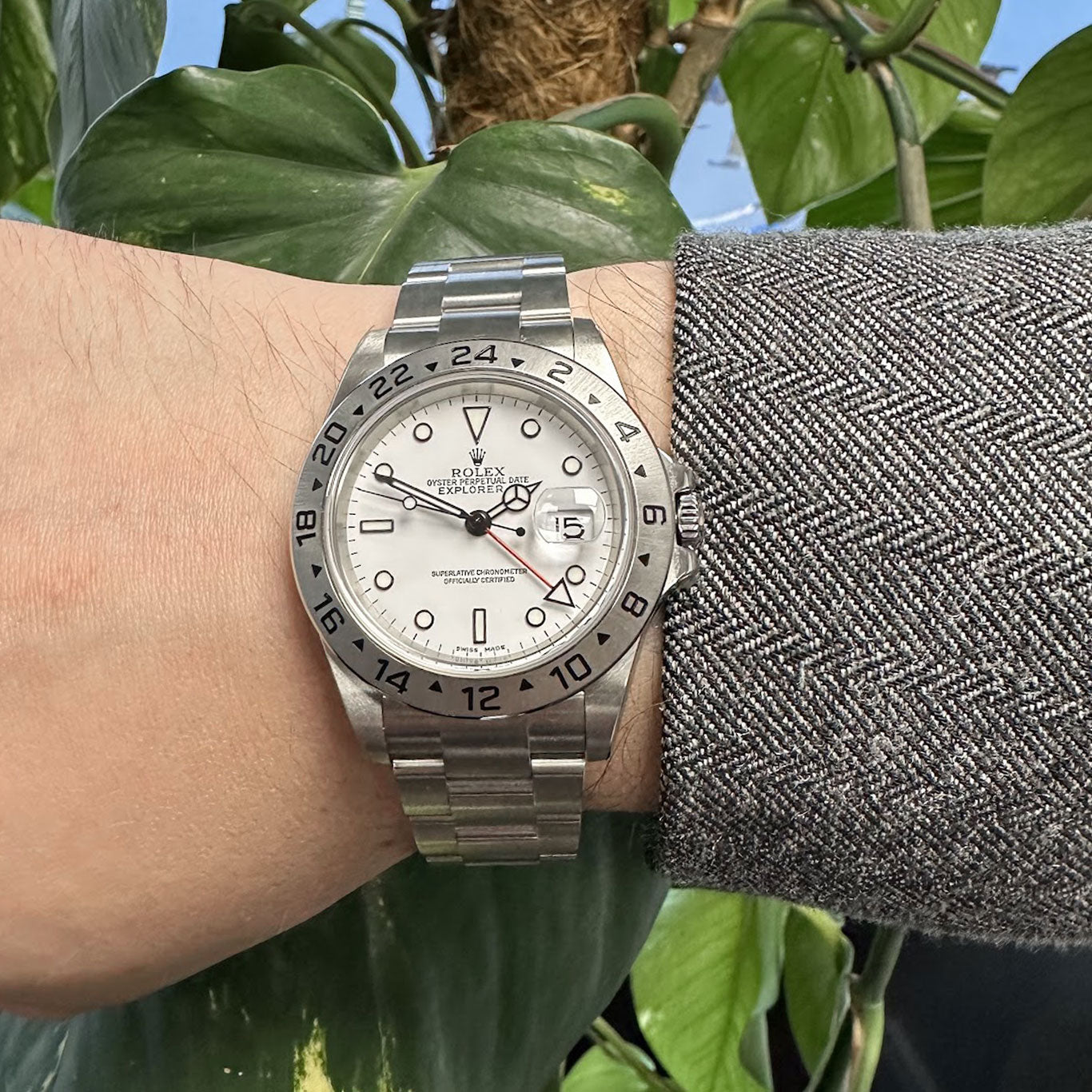 Rolex Explorer II 'Polar' Oyster Perpetual 16570 NOS
