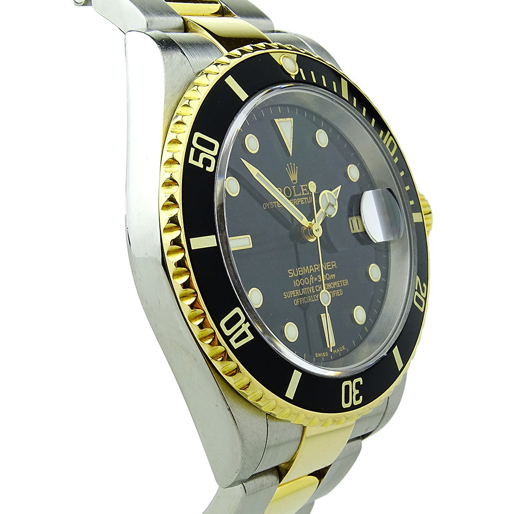 Rolex Submariner Date Steel and Gold 16613
