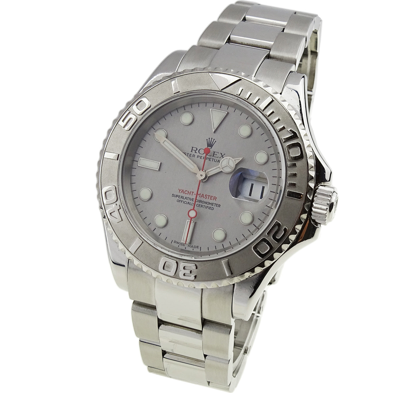 Rolex Yacht-Master Stainless Steel & Platinum 16622