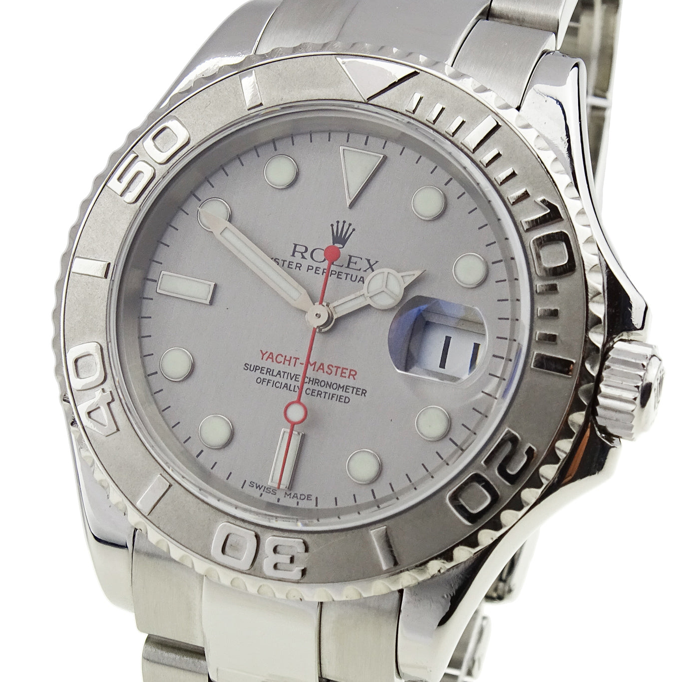 Rolex Yacht-Master Stainless Steel & Platinum 16622