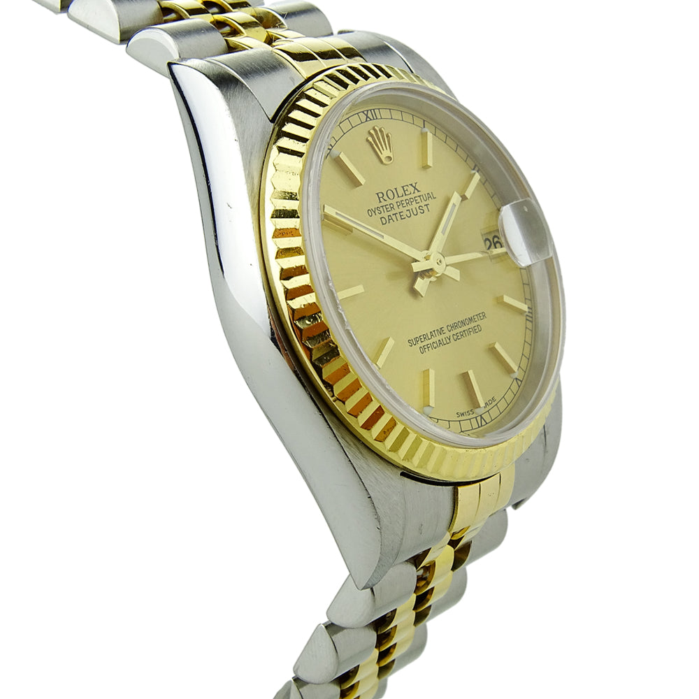 Rolex Datejust Steel & Gold Mid-Size 78273