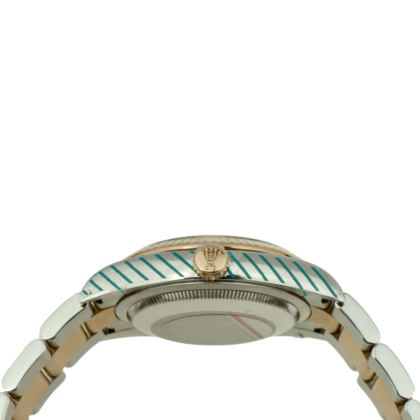 Rolex Datejust 36 Steel & Rose Gold Diamond Dot 126231