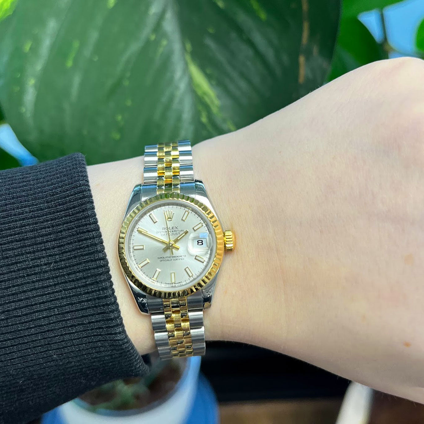 Rolex Lady Datejust Steel & Gold 179173