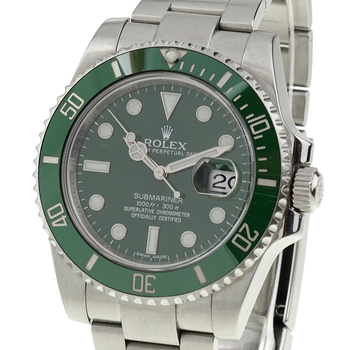 Rolex Submariner 'Hulk' Date 116610LV