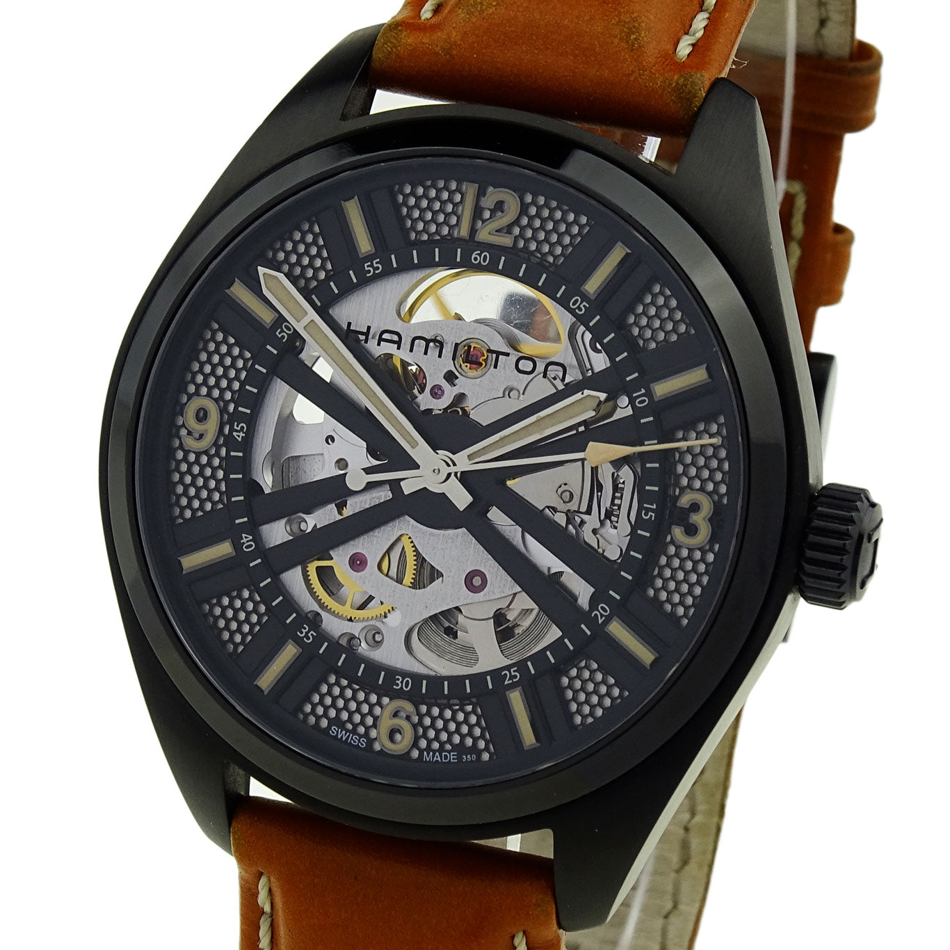 Hamilton Khaki Field Skeleton H72585535