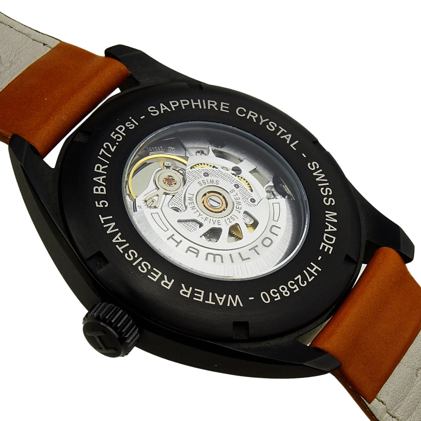Hamilton Khaki Field Skeleton H72585535