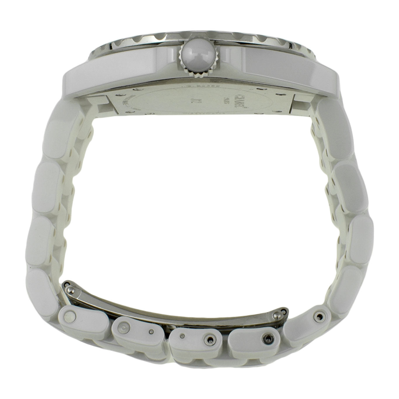 Chanel J12 41 Ceramic Pink Sapphire Bezel H2011