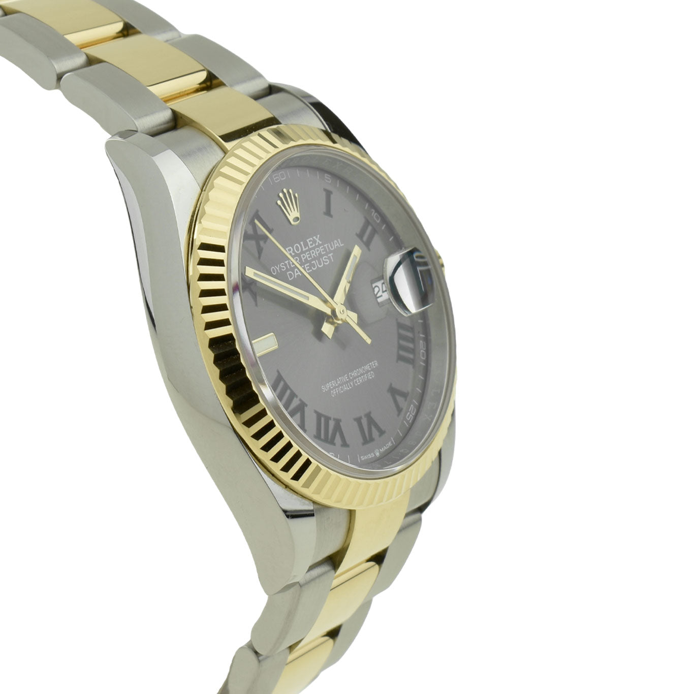 Rolex Datejust 36 "Wimbledon" Stainless Steel & Gold 126233