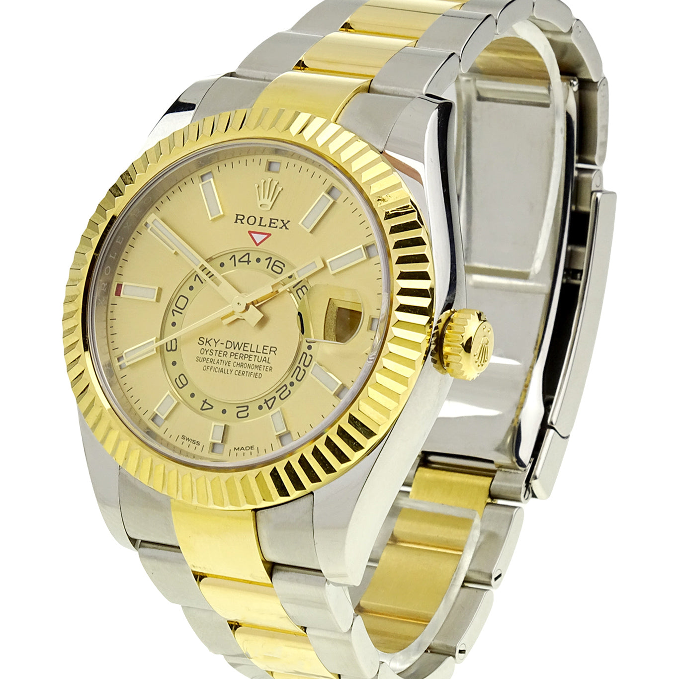 Rolex Sky-Dweller Oyster Perpetual Steel & Gold 326933