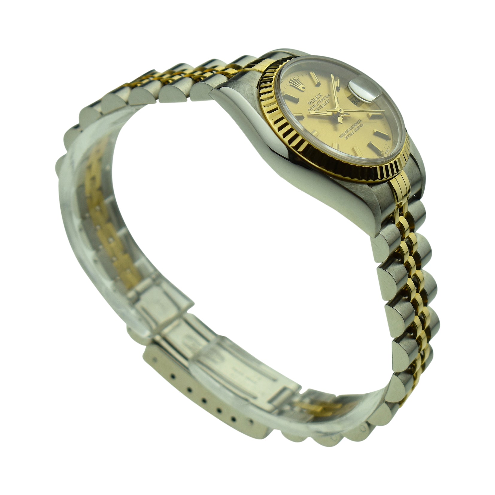 Rolex Ladies Datejust Jubilee Gold & Steel 69173