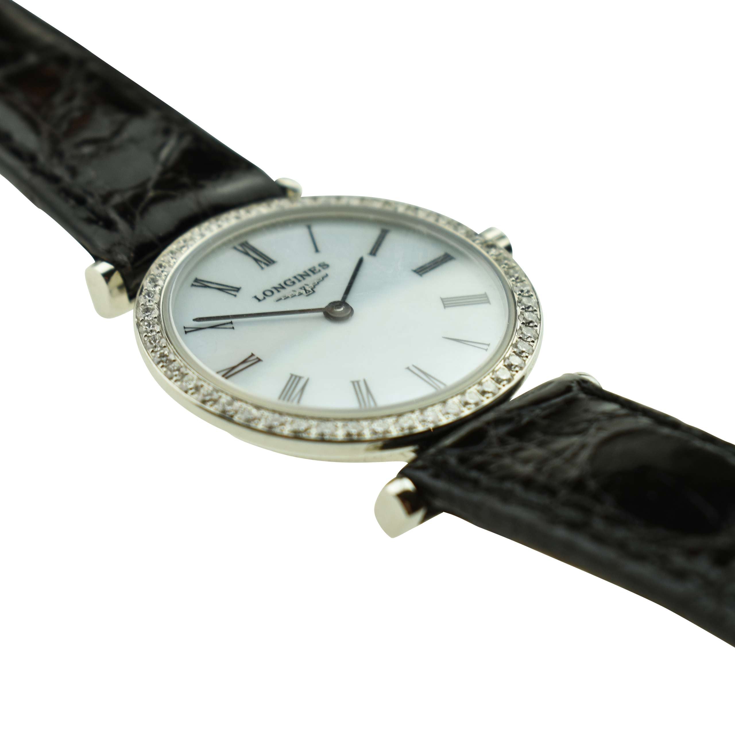 Longines La Grande Classique Diamond-Set Wristwatch