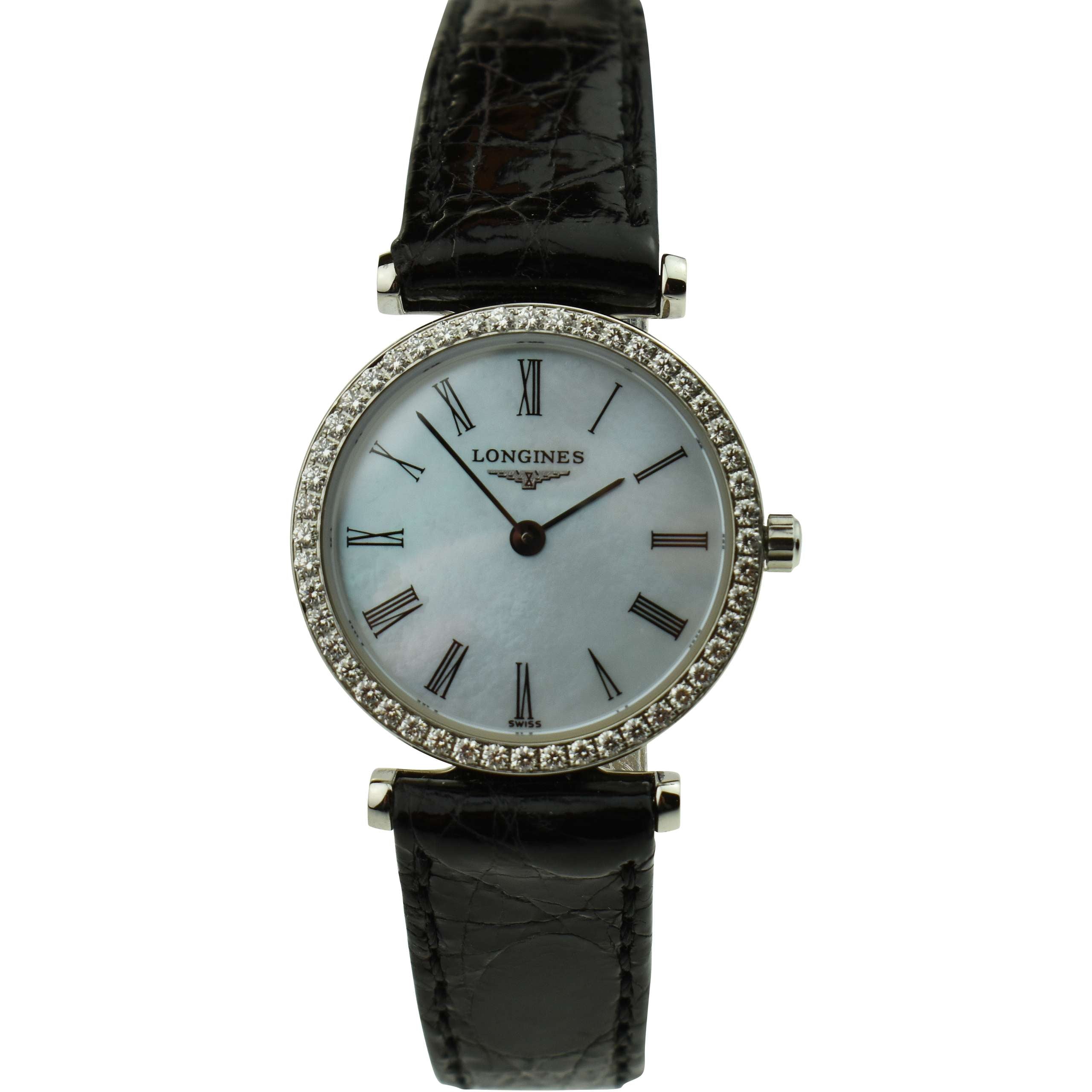 Longines La Grande Classique Diamond-Set Wristwatch