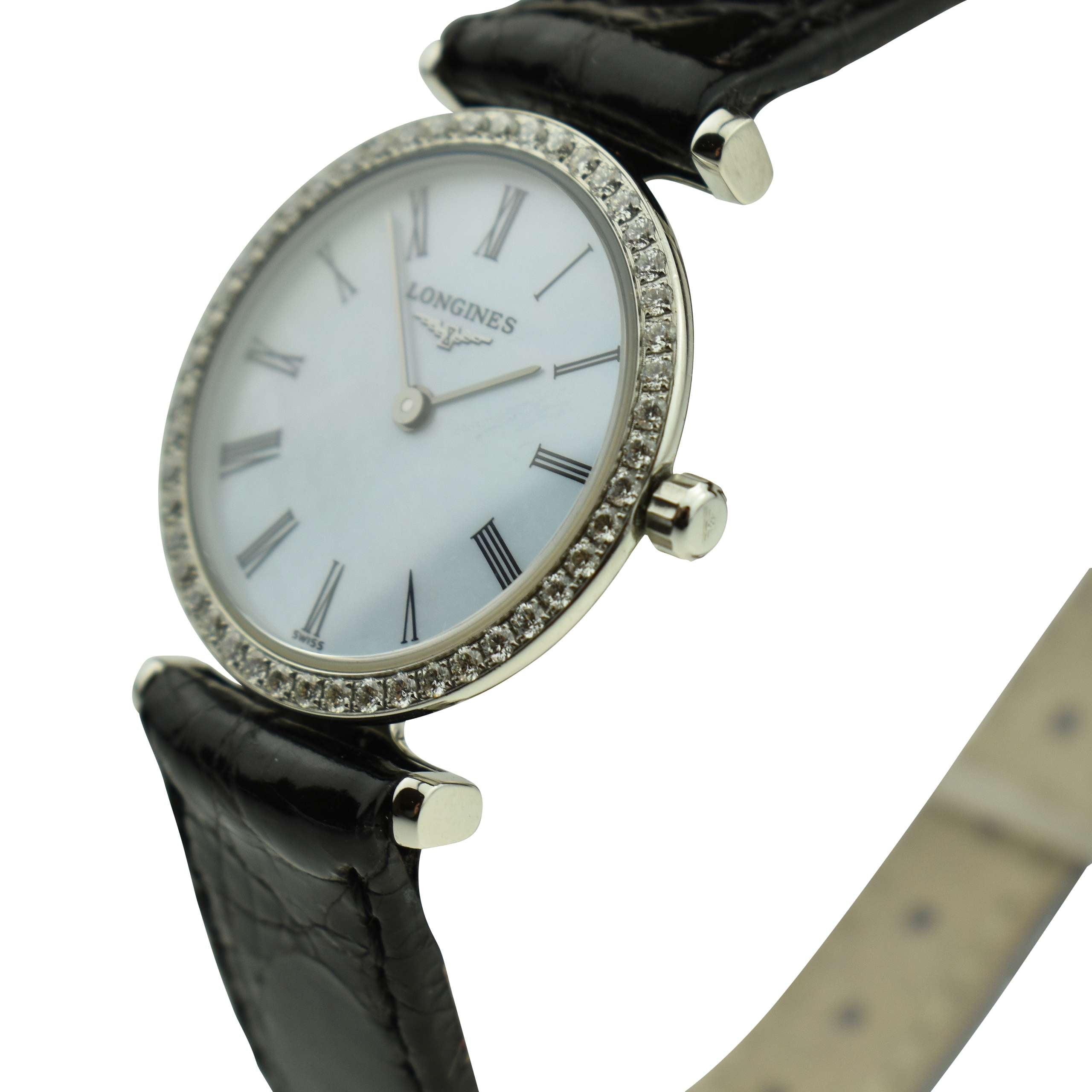 Longines La Grande Classique Diamond-Set Wristwatch