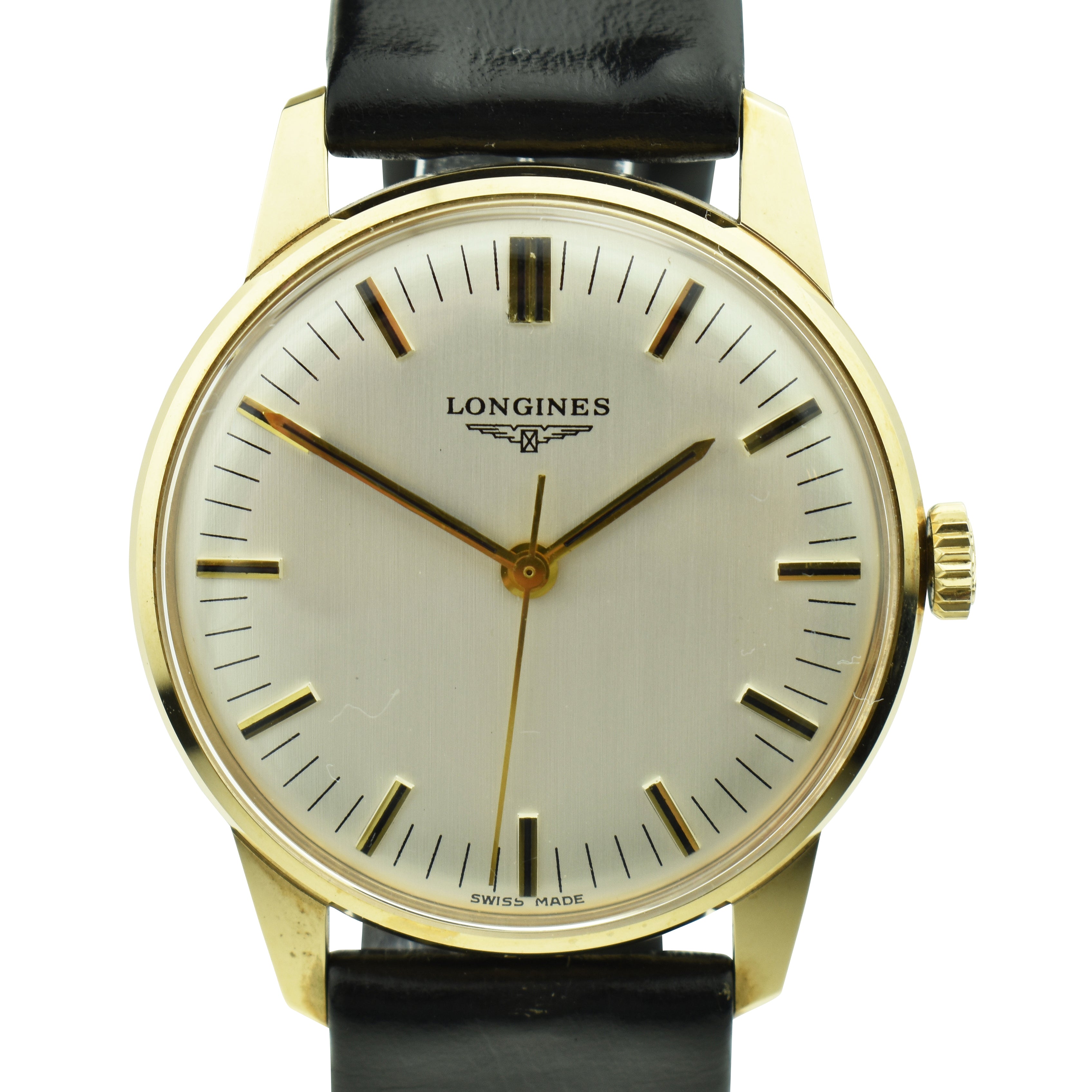 Longines 9ct Yellow Gold Vintage Dress Watch