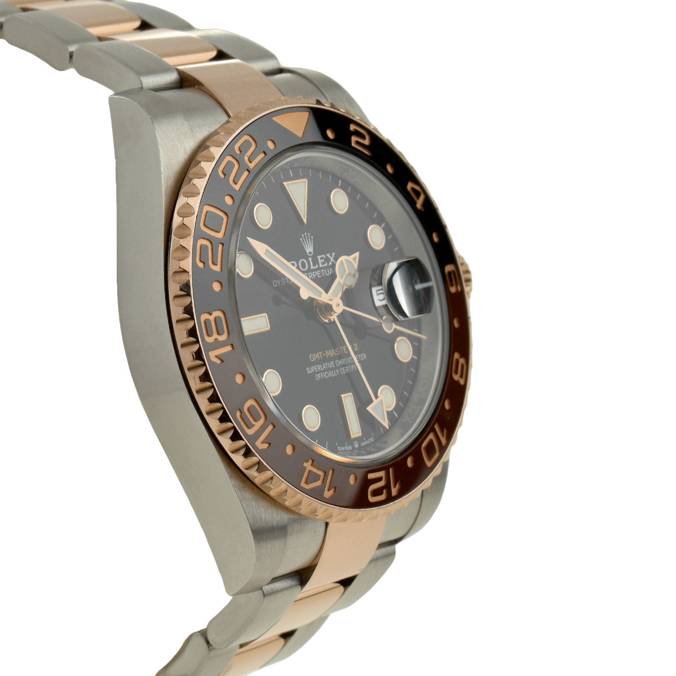 Rolex GMT-Master II Steel & Gold "Root Beer" 126711CHNR