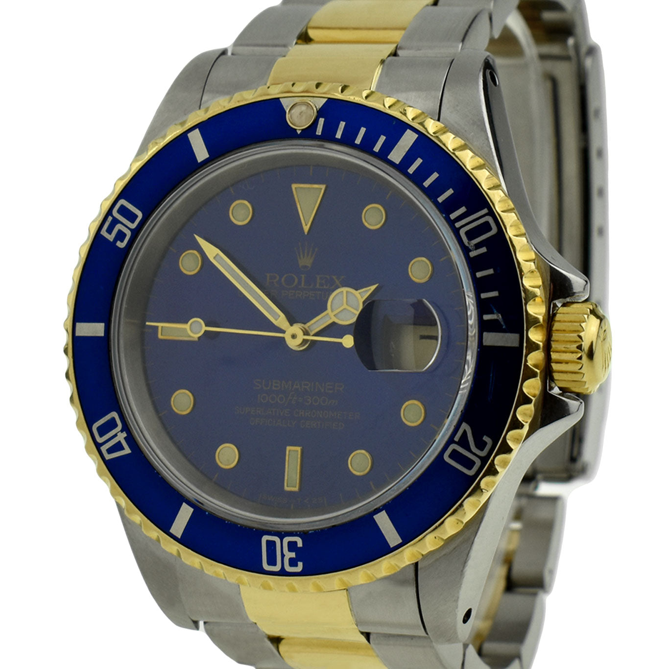 Rolex Submariner Date Stainless Steel & Gold 16613
