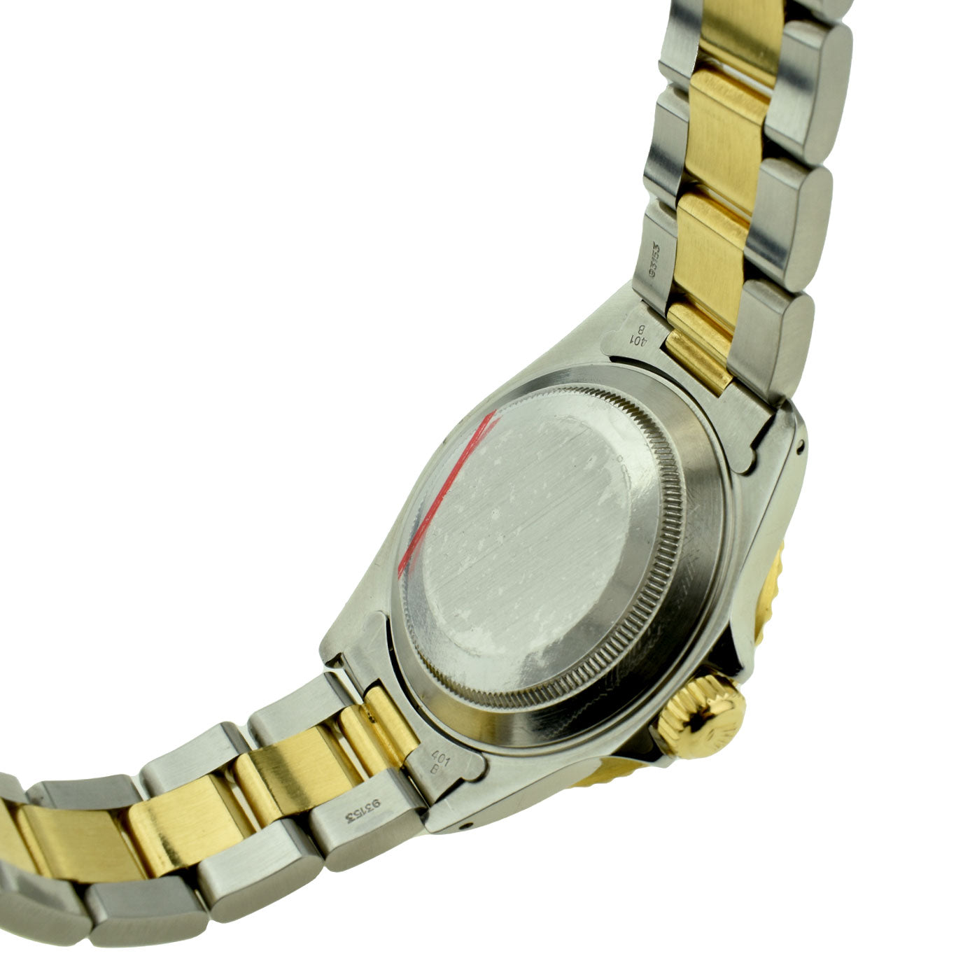 Rolex Submariner Date Steel & Gold Serti Dial 16613