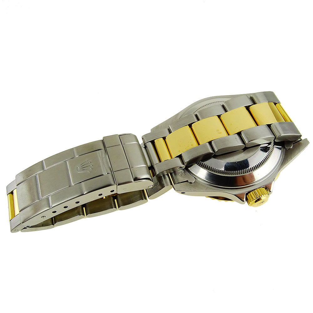 Rolex Submariner Date Steel and Gold Serti Dial 16613