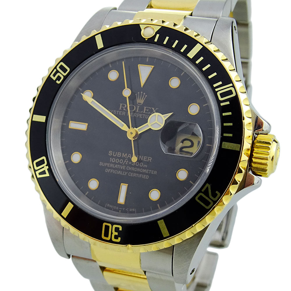 Rolex Submariner Date Steel and Gold 16613