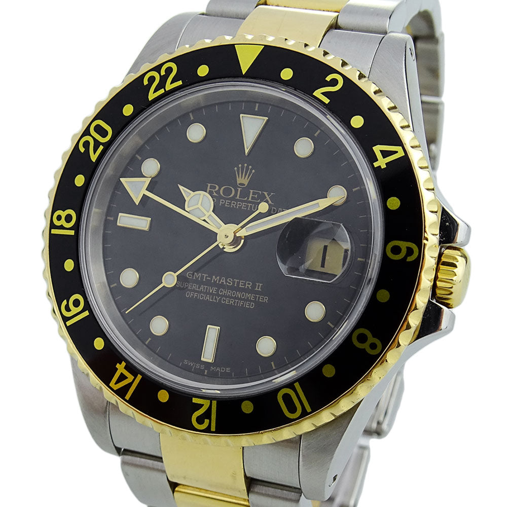 Rolex GMT-Master II Steel & Gold 16713