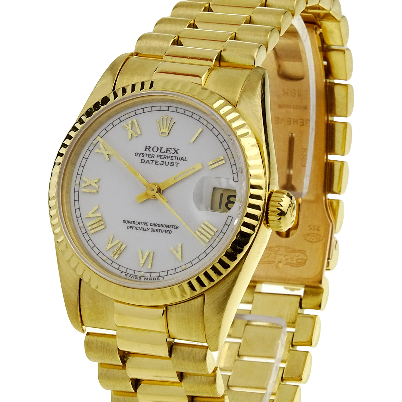 Rolex Datejust 31 Oyster Perpetual 18k Gold 68278