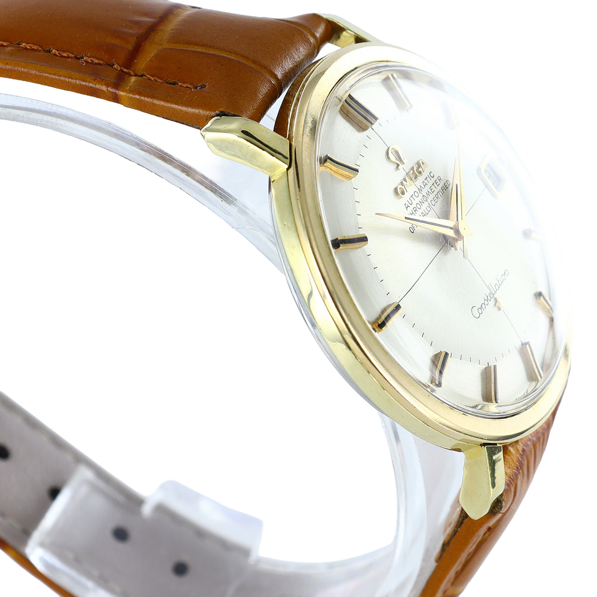 Omega Constellation Pie-Pan Gold Capped 14902