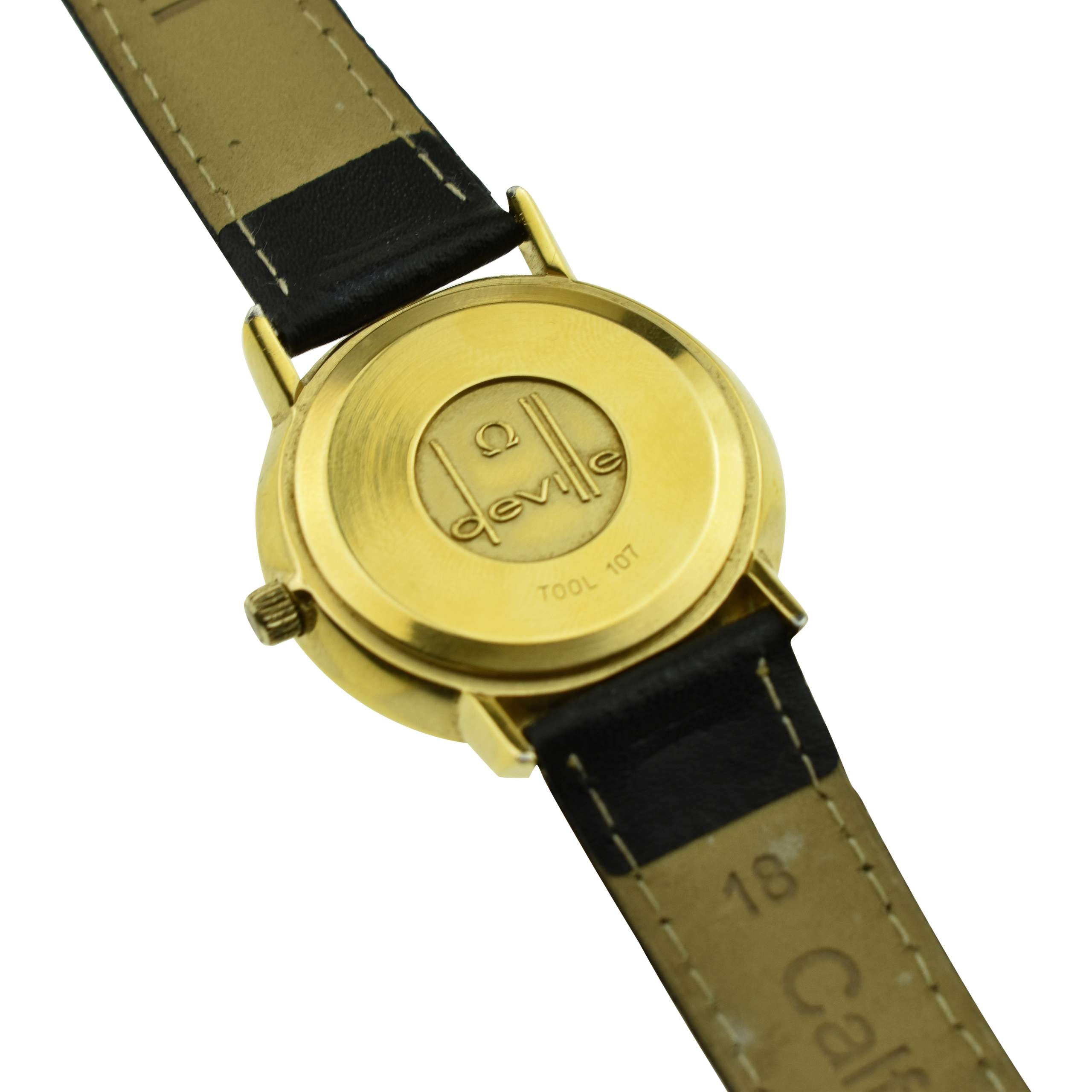 Omega De Ville 18ct Yellow Gold 166.134