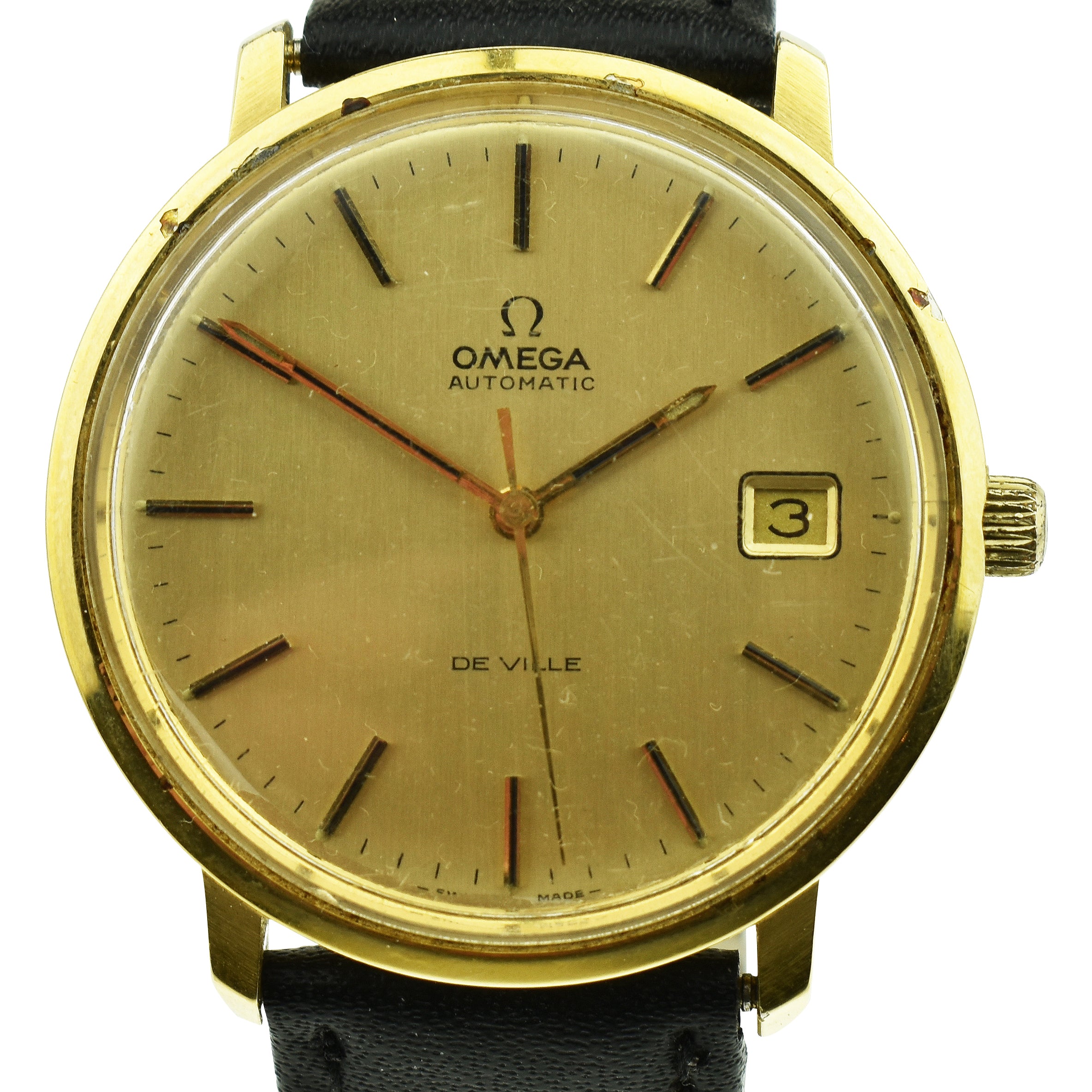 Omega De Ville 18ct Yellow Gold 166.134