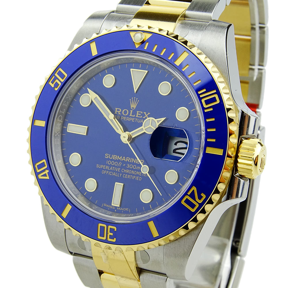 Rolex Submariner Date Steel & Gold 116613LB *UNWORN*