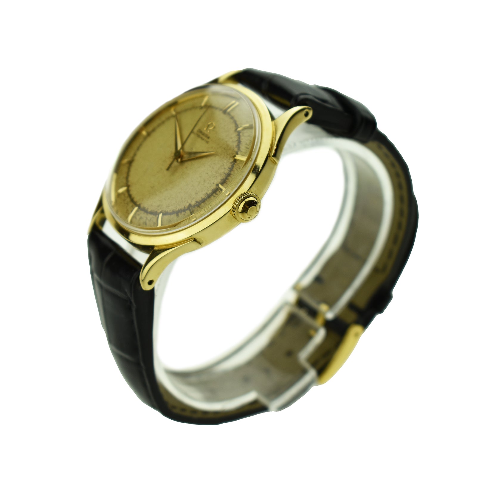 Omega Vintage Bumper 18ct Yellow Gold Automatic 2637
