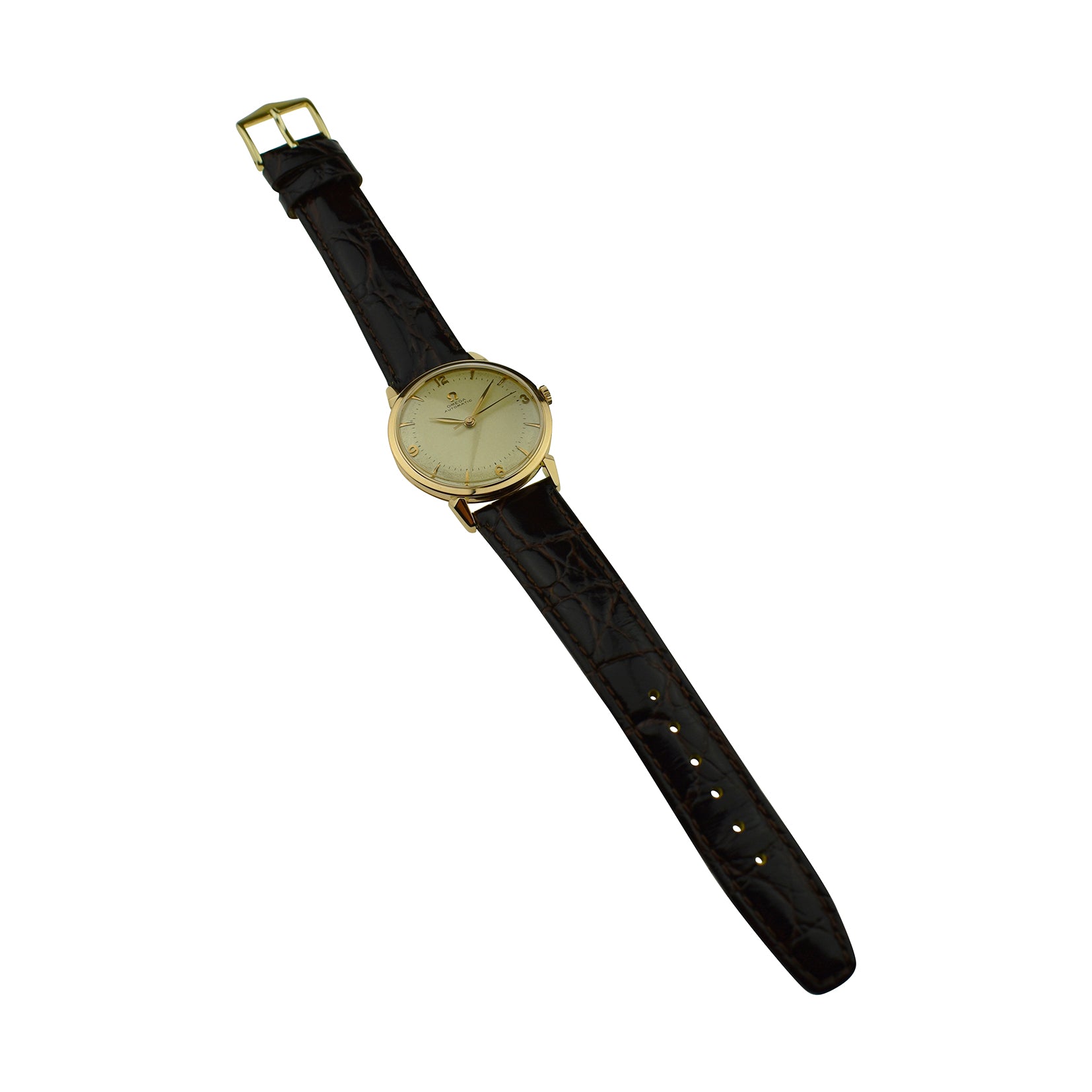 Omega Vintage Automatic 18ct Rose Gold