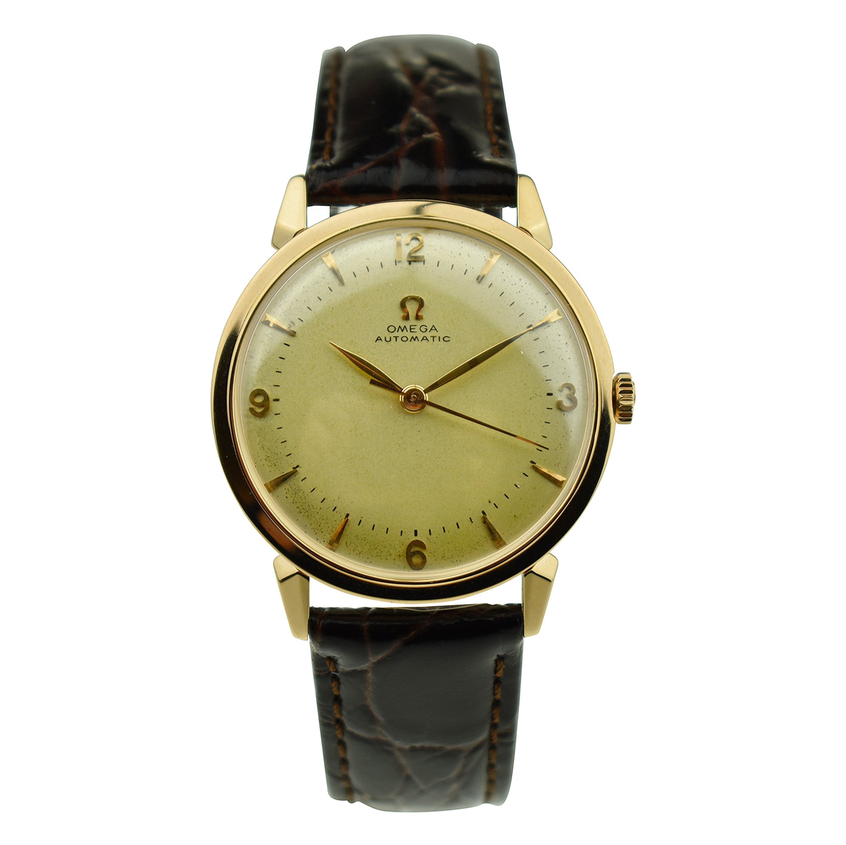 Omega Vintage Automatic 18ct Rose Gold