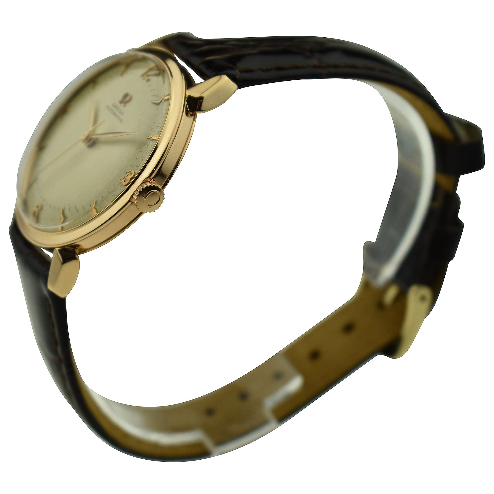 Omega Vintage Automatic 18ct Rose Gold