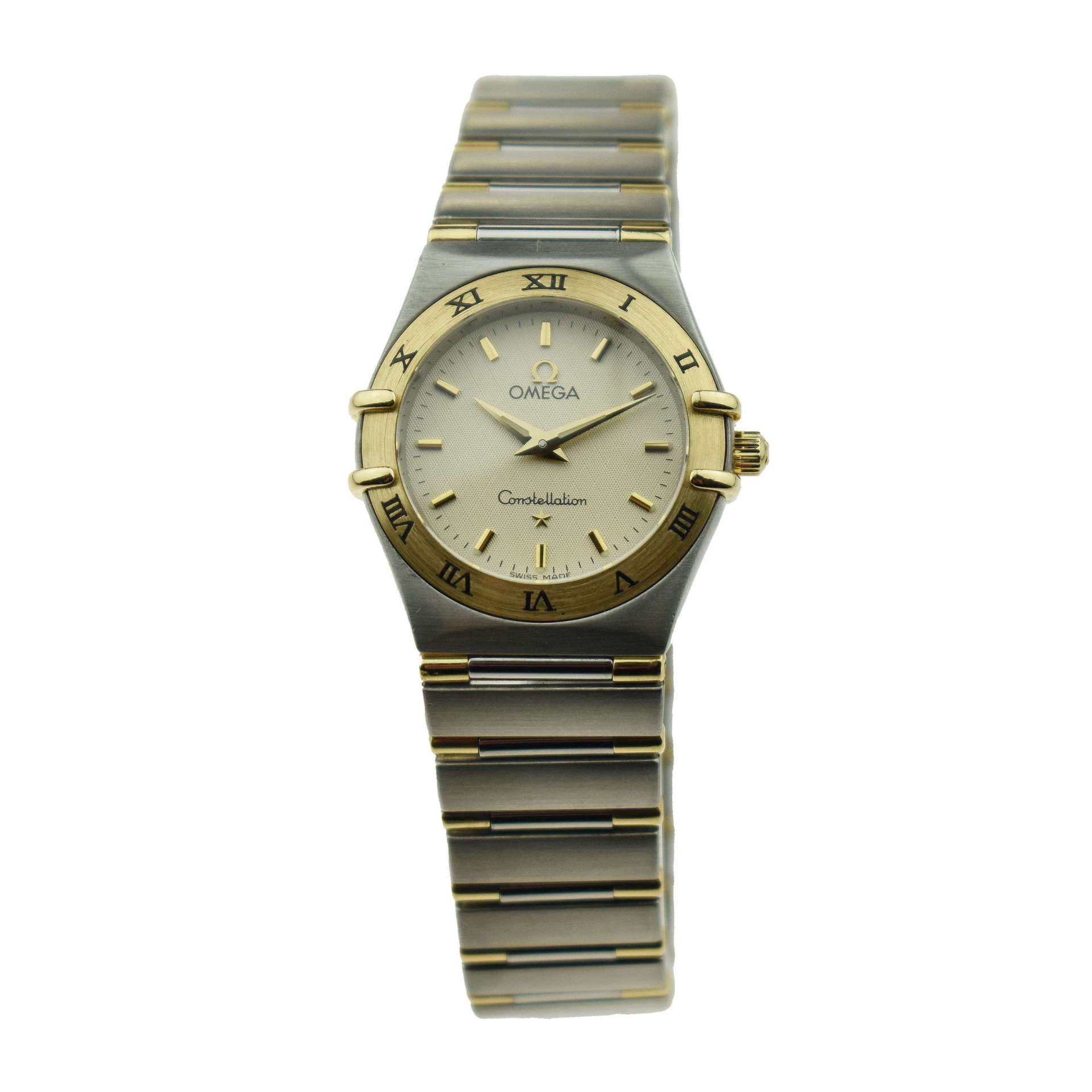 Omega Constellation Steel & Gold Ladies 1372.30.00
