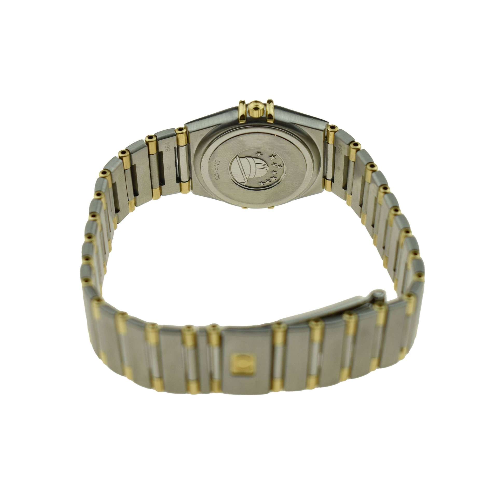 Omega Constellation Steel & Gold Ladies 1372.30.00