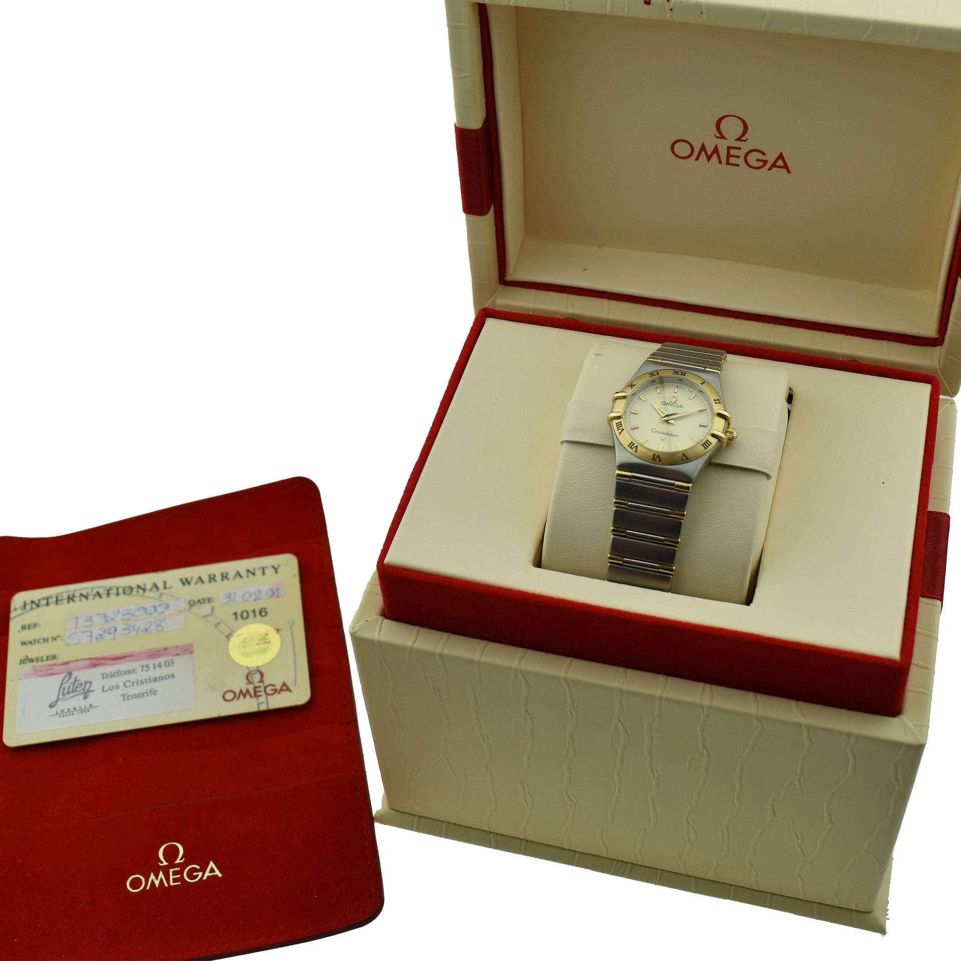 Omega Constellation Steel & Gold Ladies 1372.30.00
