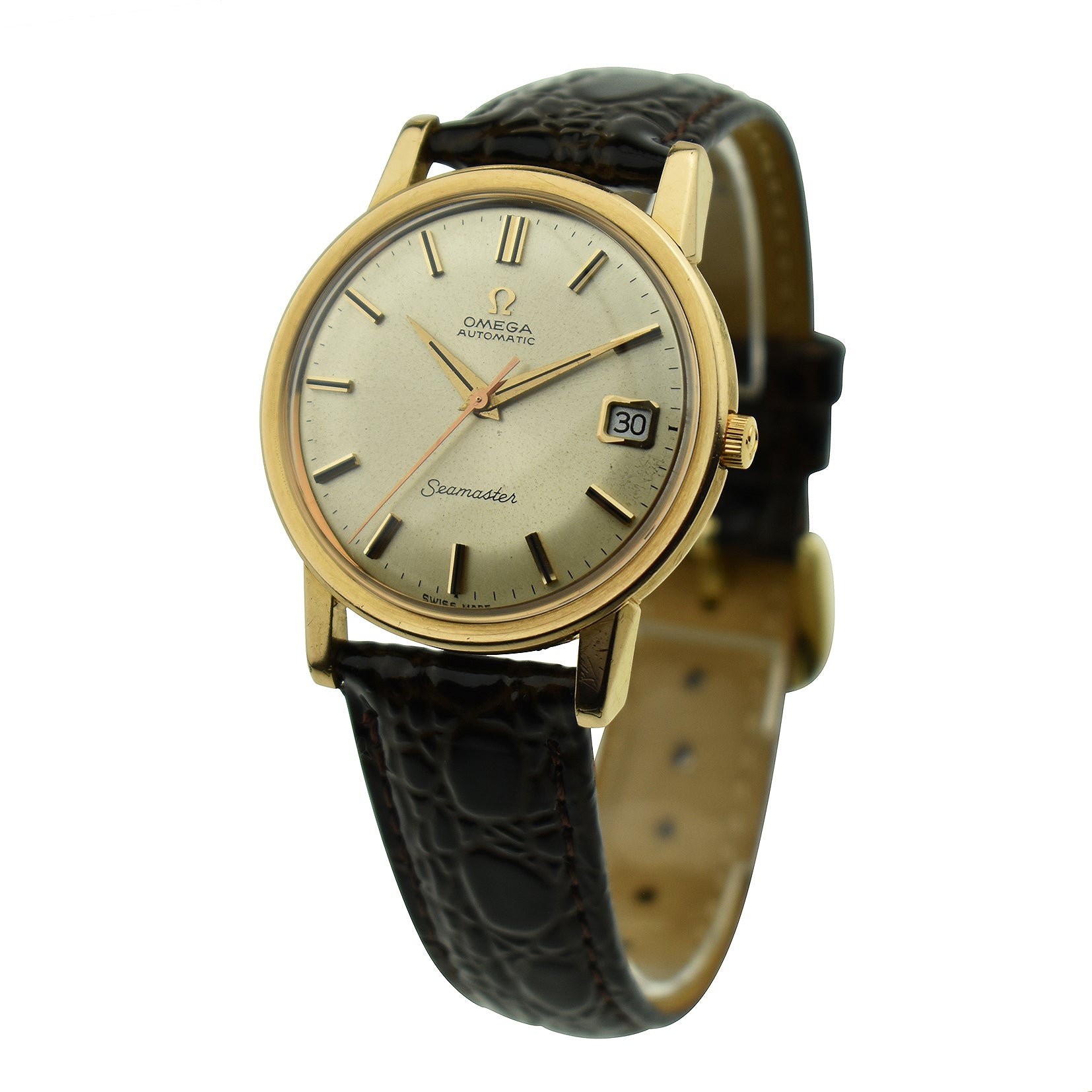 Omega Seamaster Automatic Rose Gold 166.003